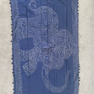 Lilly treasure trunk scarf NWT